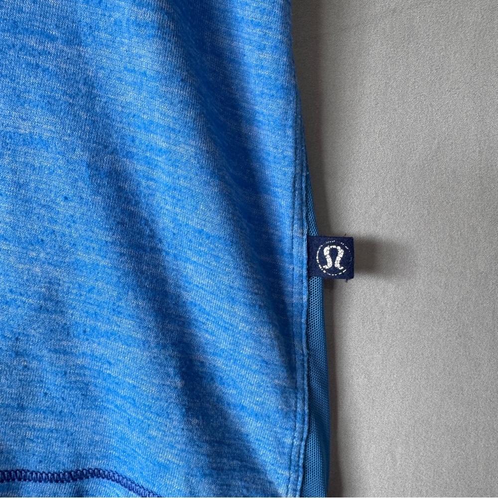 lululemon athletica Blue Short Sleeve Performance Tee - Picture 3 of 6